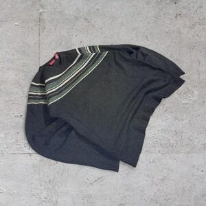 Mens‎ vintage heavyweight pastel earth toned striped knitwear sweater pure stuff